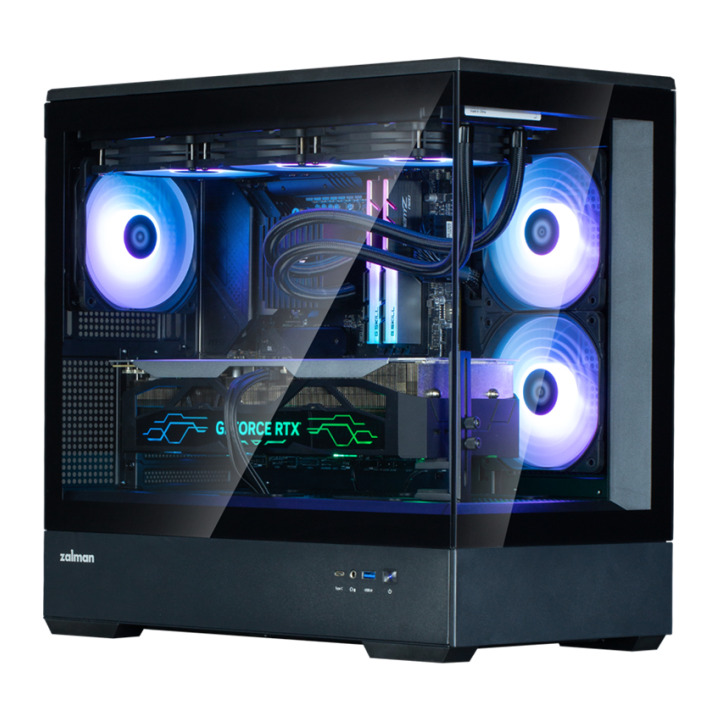 ZALMAN P30 V2 MATX MIN TWR BLC