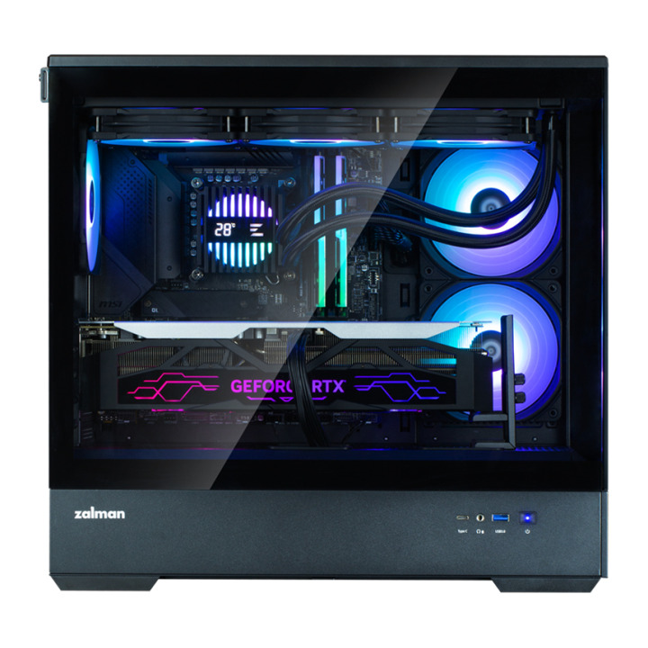 ZALMAN P30 V2 MATX MIN TWR BLC