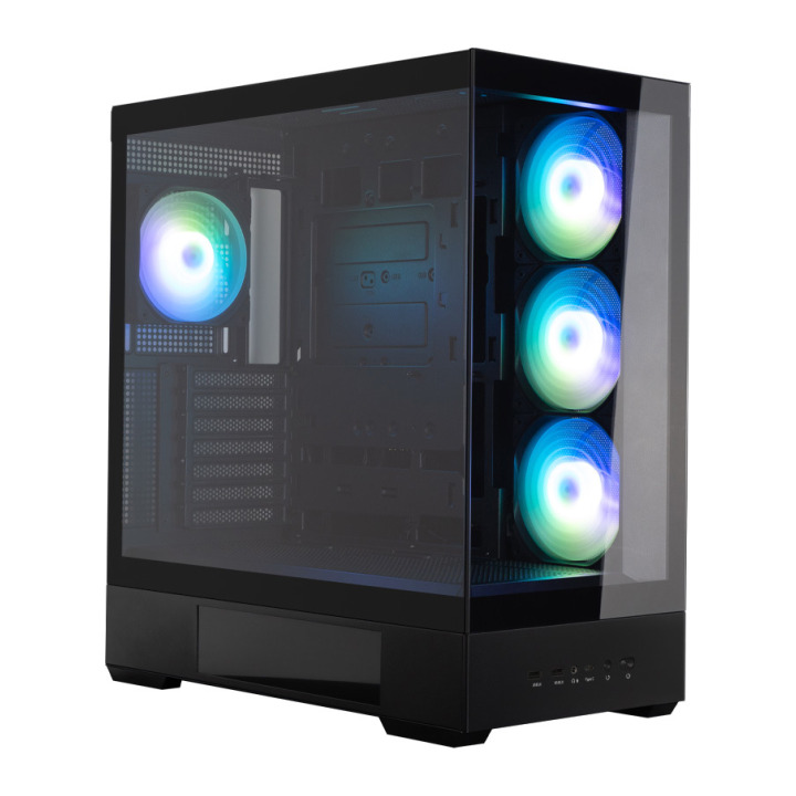 ZALMAN P40 DS ATX MID TWR BLAC