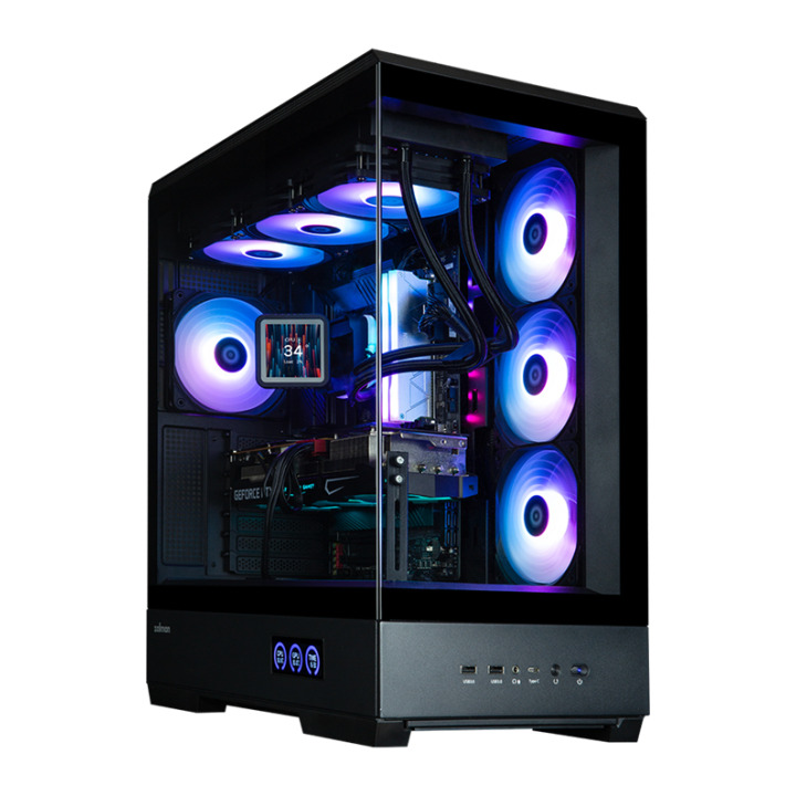 ZALMAN P50 DS ATX MID TWR BLAC