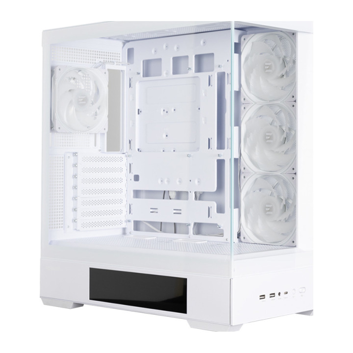 ZALMAN P40 DS ATX MID TWR WHIT