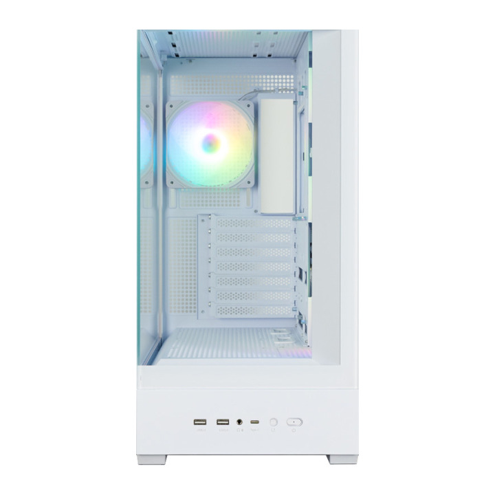 ZALMAN P40 DS ATX MID TWR WHIT