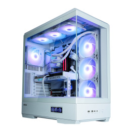ZALMAN P50 DS ATX MID TWR WHIT