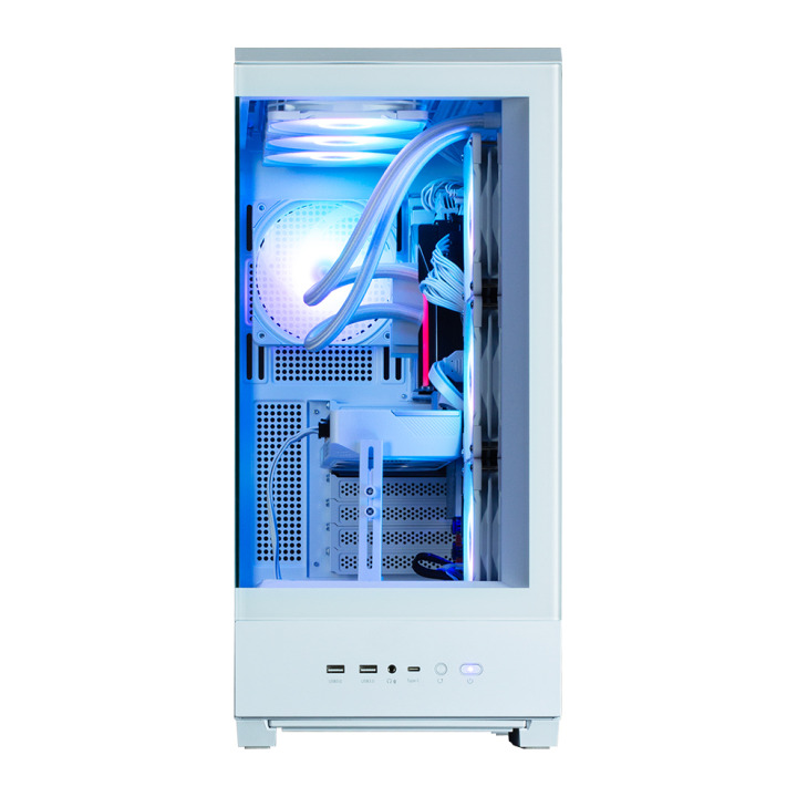 ZALMAN P50 DS ATX MID TWR WHIT