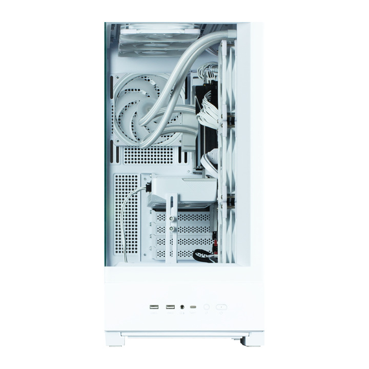 ZALMAN P50 DS ATX MID TWR WHIT
