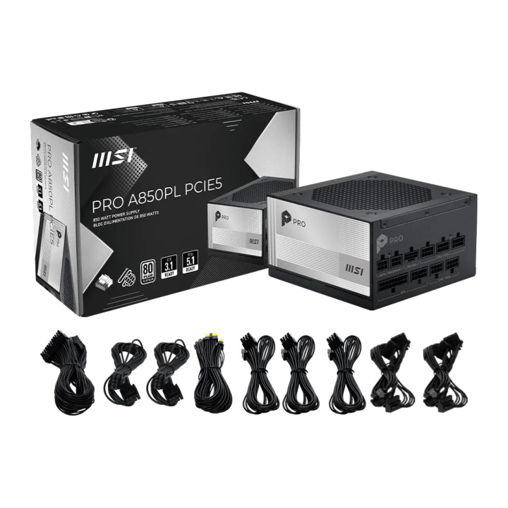 PSU MSI PRO A850PL PCIE5