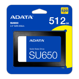 ADATA SSD SU650 512GB 3D NAND