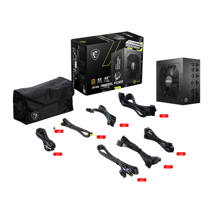 PSU MSI MAG A850GL PCIE5