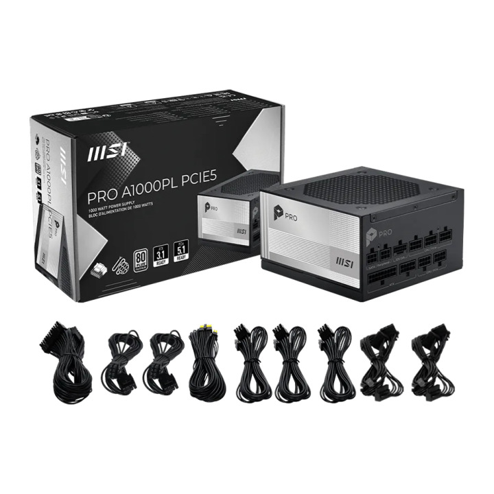 PSU MSI PRO A1000PL PCIE5