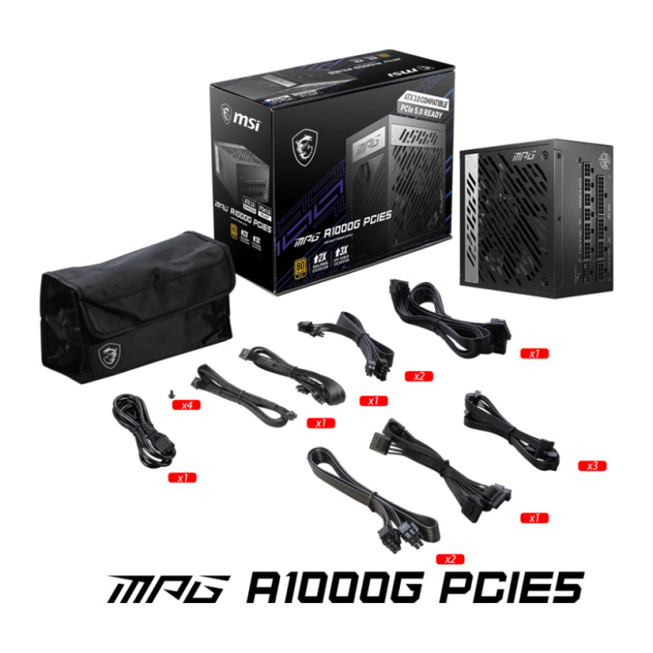 PSU MSI MPG A1000G PCIE5