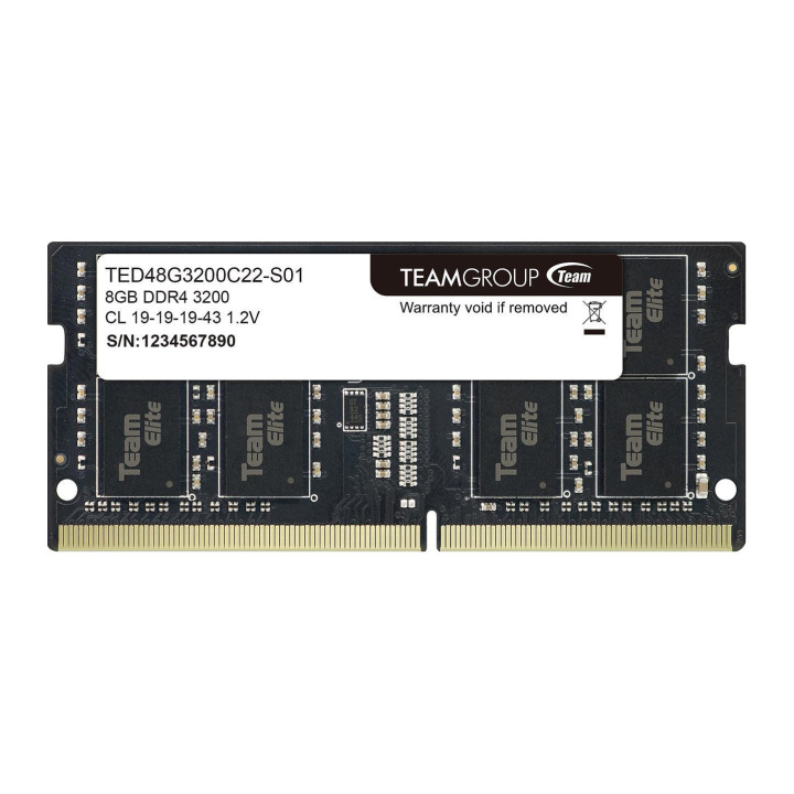 8GB DDR4 3200 TEAM ELITE SODIM