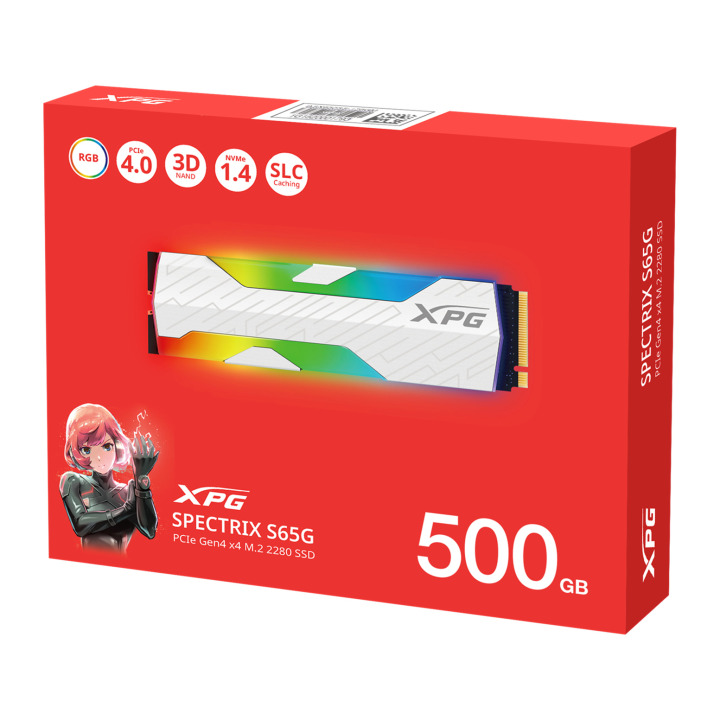 ADATA XPG SPECTRIX S65G 500G M2 PCIE