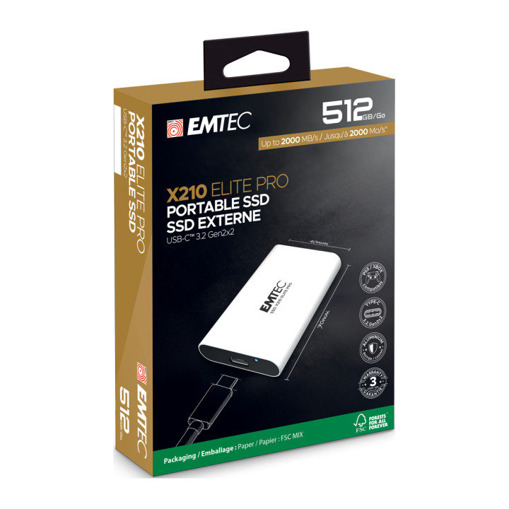 EMTEC EXT SSD X210 PRO 512G