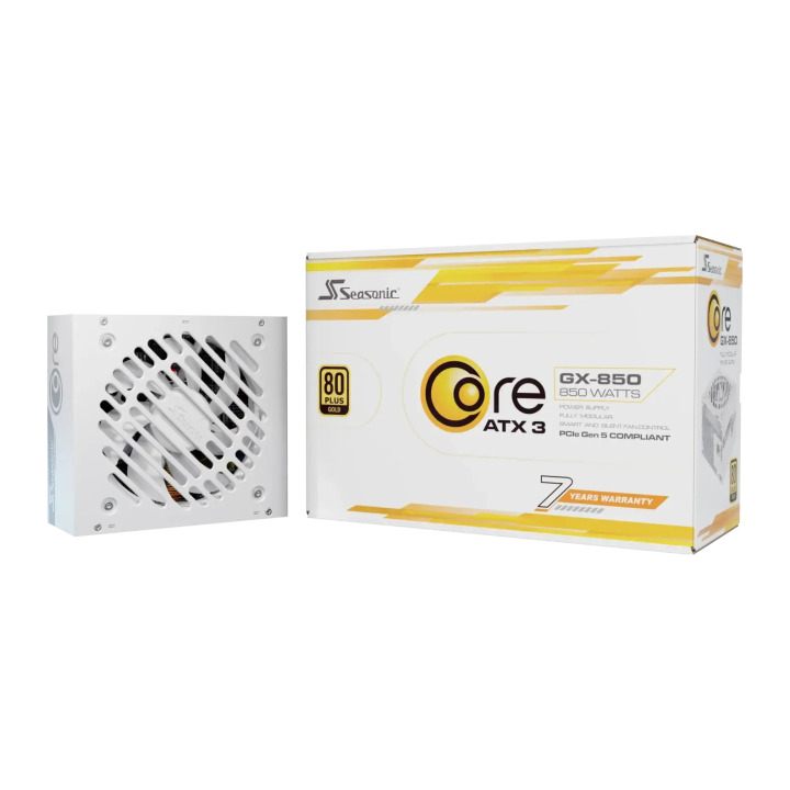 PSU SEASONIC CORE GX-850 WHITE