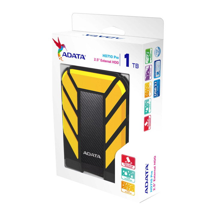 EXT 1T ADATA HD710P USB3.1 YEL