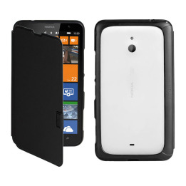 NOKIA 520 FLIP COVER BLACK