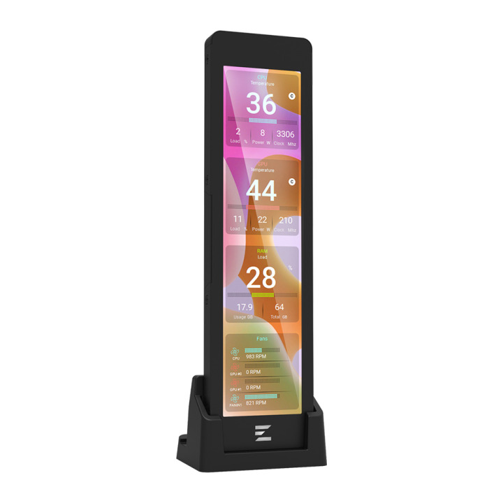 ZALMAN ZM-MF916 BLACK DISPLAY