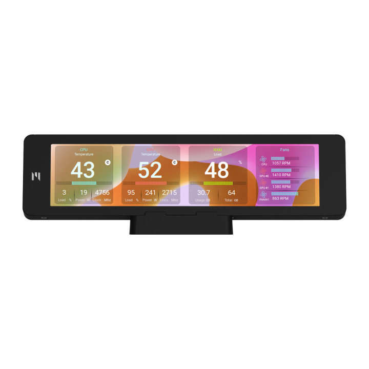 ZALMAN ZM-MF916 BLACK DISPLAY