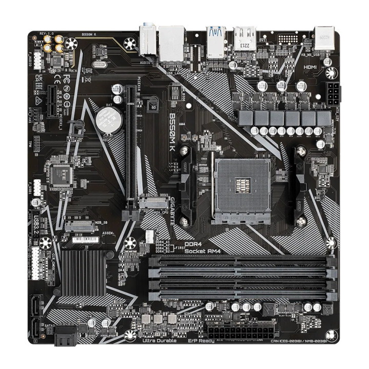 GIGABYTE GB B550M K /AM4