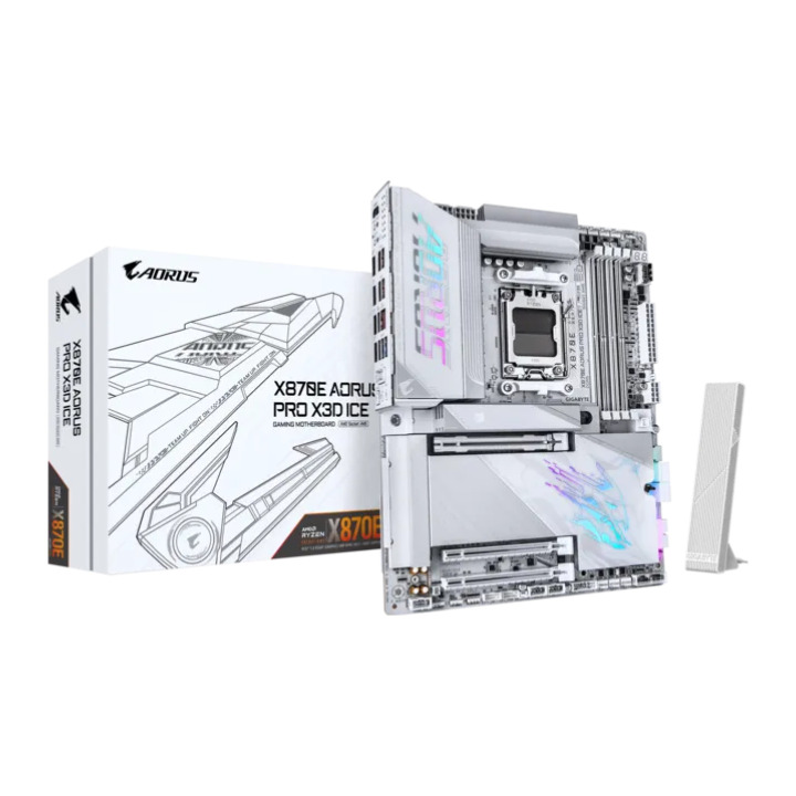 GIGABYTE GB X870E AORUS PRO X3D ICE