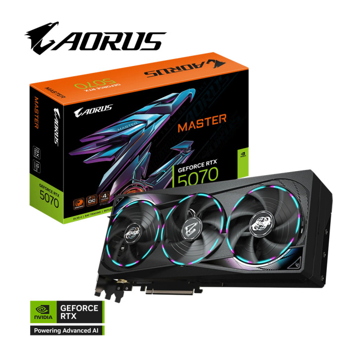 GIGABYTE GB RTX5070 AORUS MASTER 12G