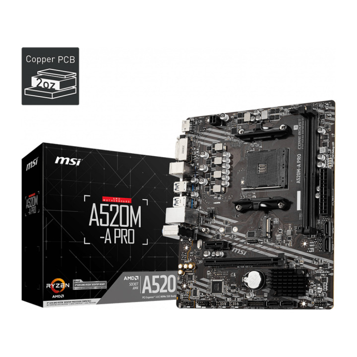 MSI A520M-A PRO /AM4