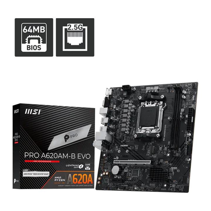 MSI PRO A620AM-B EVO