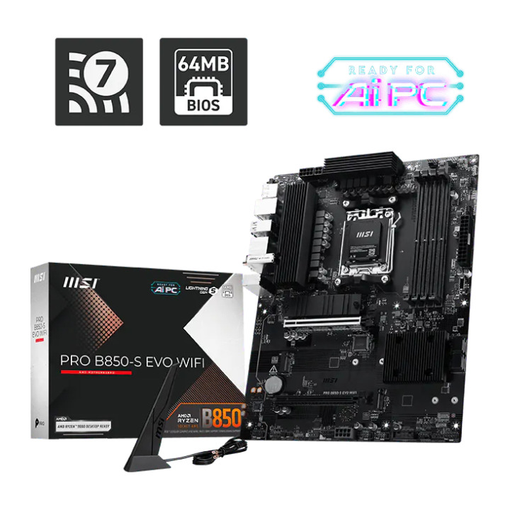 MSI PRO B850-S EVO WIFI