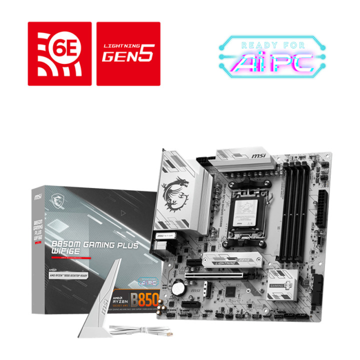 MSI B850M GAMING PLUS WIFI6E