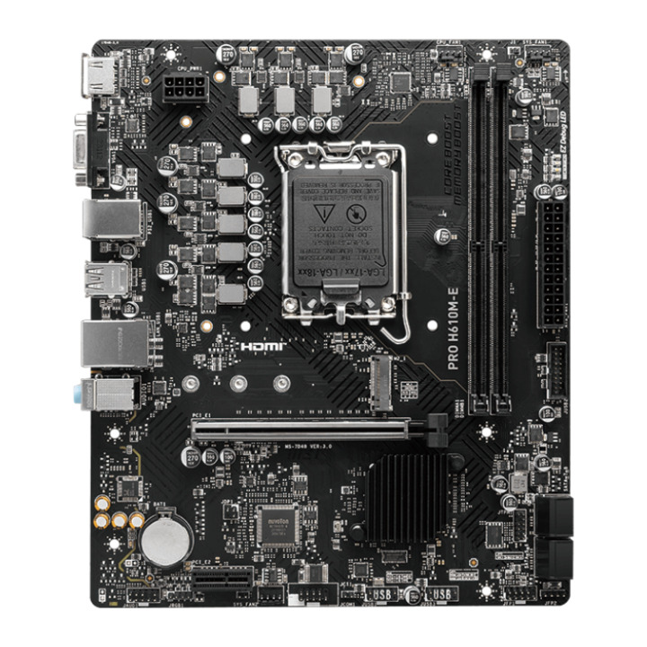 MSI PRO H610M-E / LGA1700