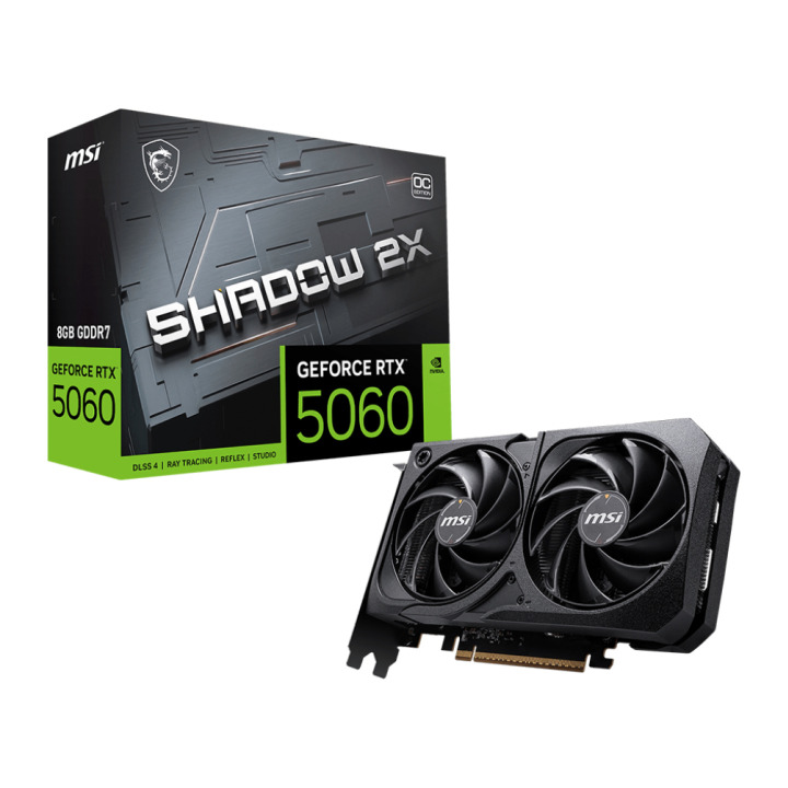 MSI RTX5060 8G SHADOW 2X OC
