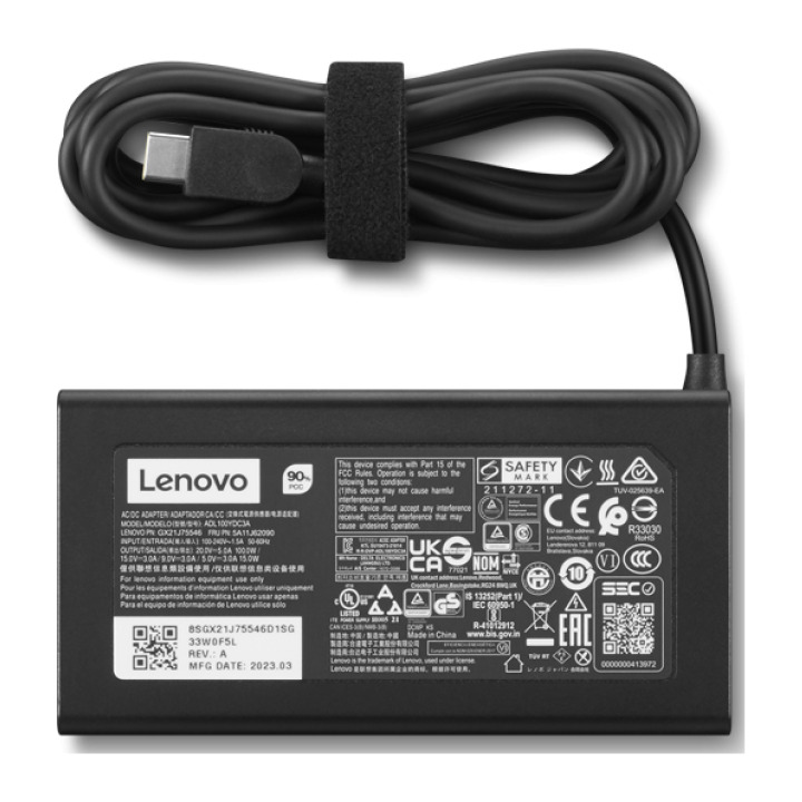 LENOVO POWER ADAP 100W TYPE-C