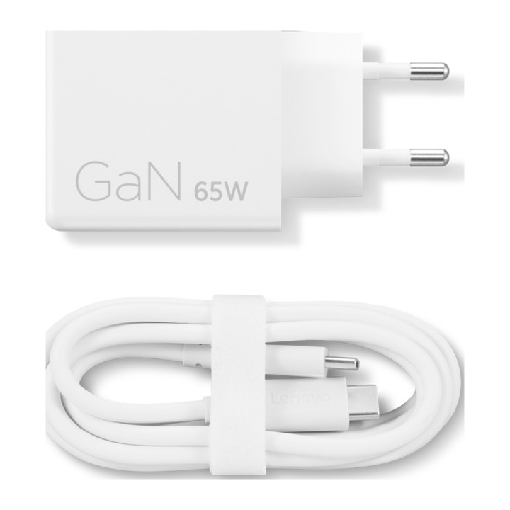 LENOVO DUAL 65W USB-C ADAPT WH