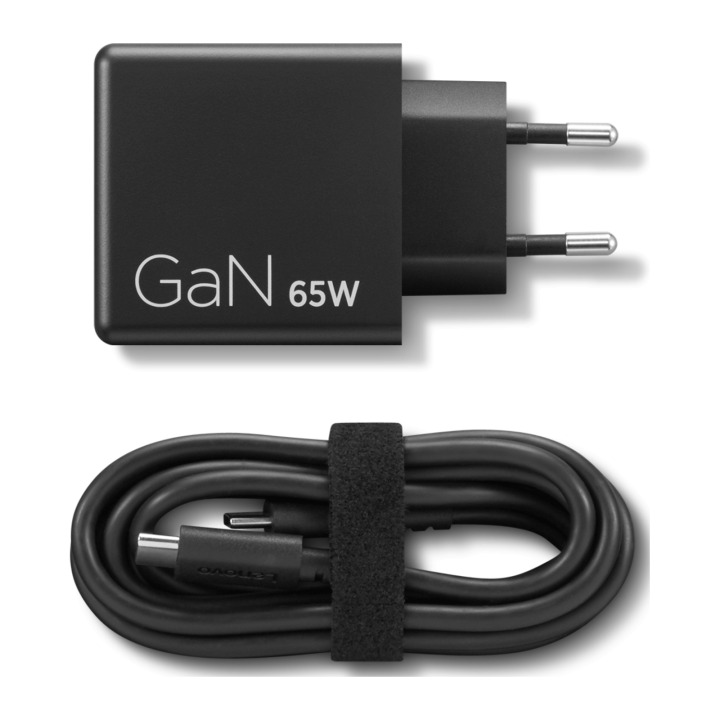 LENOVO DUAL 65W USB-C ADAPT BK
