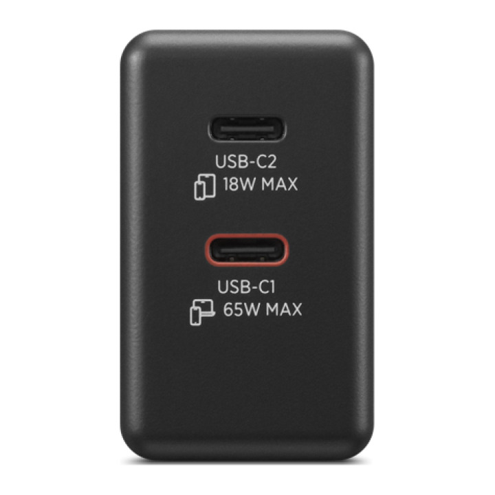 LENOVO DUAL 65W USB-C ADAPT BK