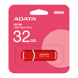 USB флаш памет 32GB USB3 UV150 ADATA RED
