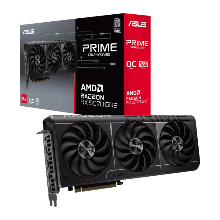 Видеокарта ASUS PRIME-RX9070GRE-O12G