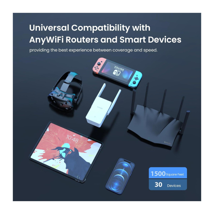 TENDA A23 WI-FI 6 RANGE EXTEND