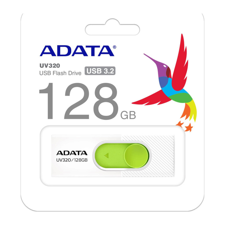 128GB USB3.2 UV320 ADATA WHITE