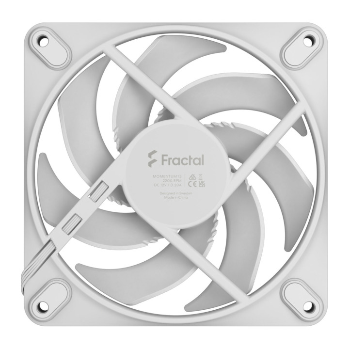 Fractal Design FD MOMENTUM 12 WHITE
