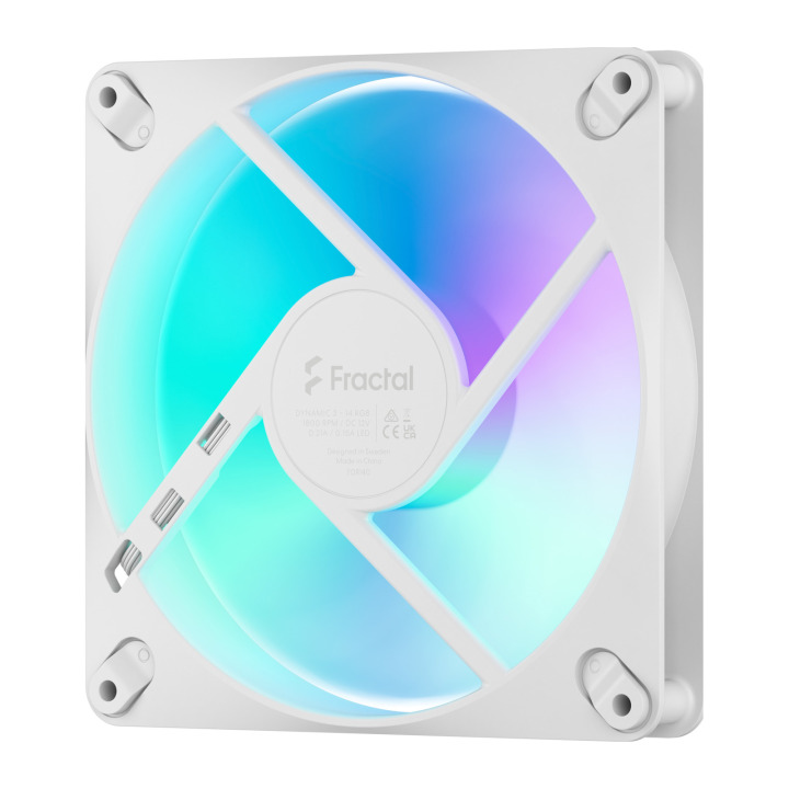 Fractal Design FD 140MM DYNAM3 RGB WHITE
