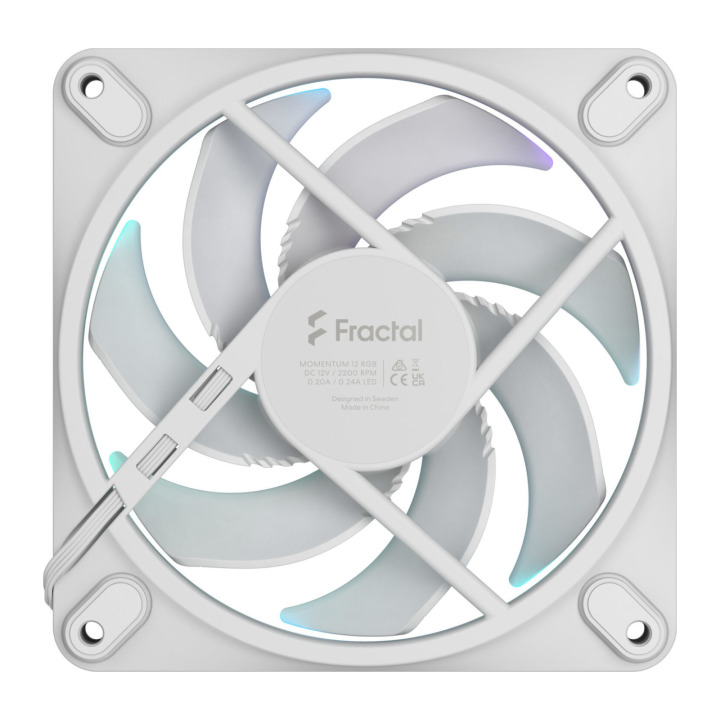 Fractal Design FD MOMENTUM 12 RGB WHITE