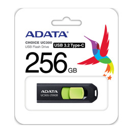 256GB TYPE-C UC300 ADATA BK/GN