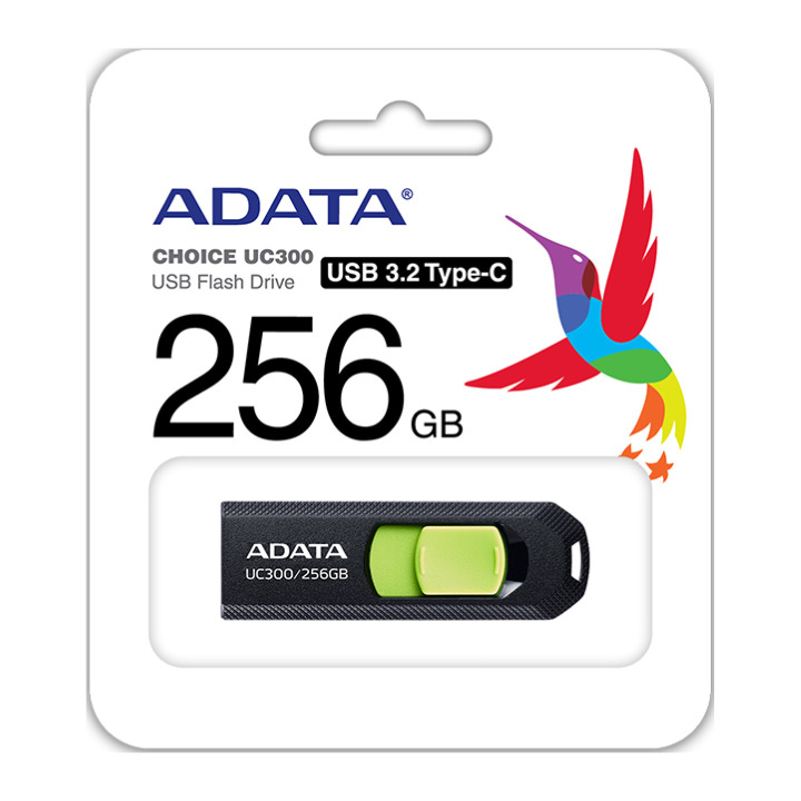 256GB TYPE-C UC300 ADATA BK/GN