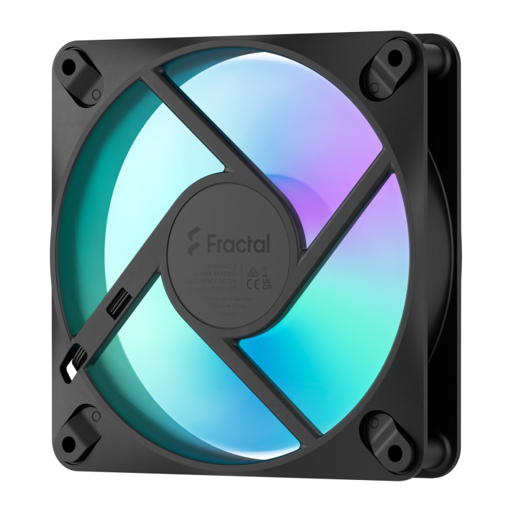 Fractal Design FD 120MM DYNAM3 REVERS RGB BLK