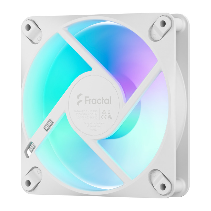 Fractal Design FD 120MM DYNAM3 RGB WHITE