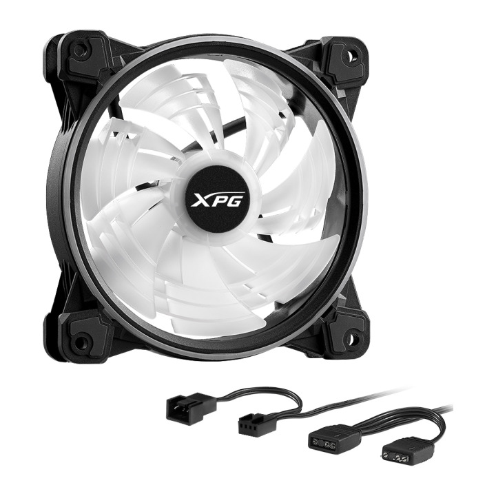 ADATA XPG HURRICANE 120 ARGB PWM BK