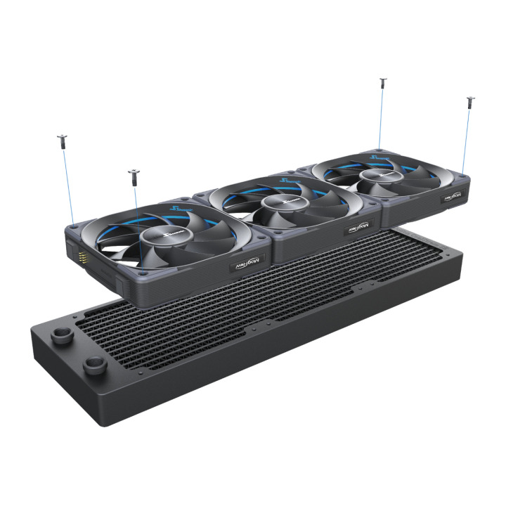 SEASONIC MAGFLOW 1225 PWM/3PCS