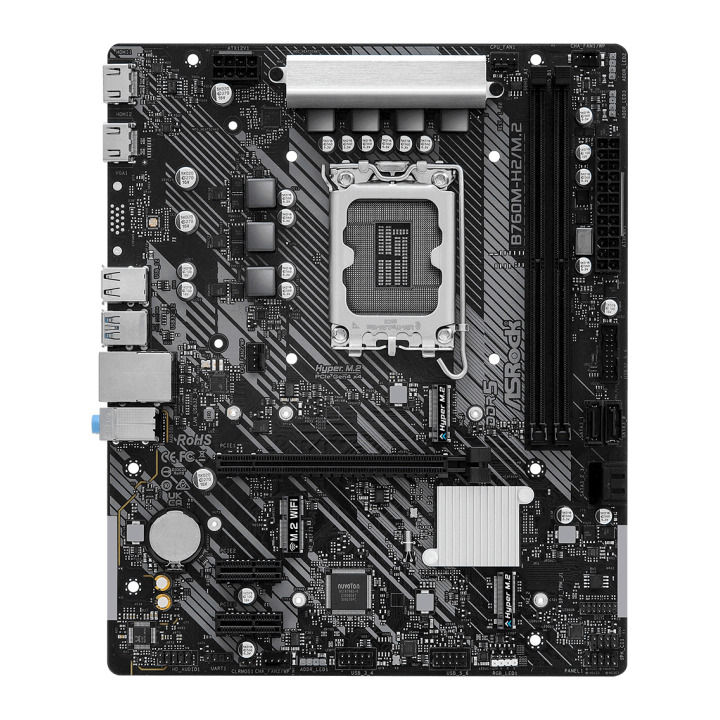 ASROCK B760M-H2/M.2 /D5/1700