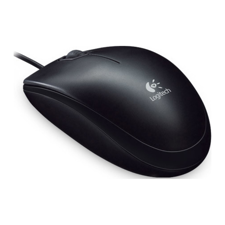 LOGITECH B100 OPT USB MOUSE BK
